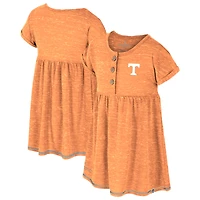 Girls Toddler Colosseum  Tennessee Orange Tennessee Volunteers Fleet Dress