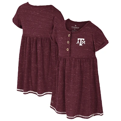 Girls Toddler Colosseum  Maroon Texas A&M Aggies Fleet Dress