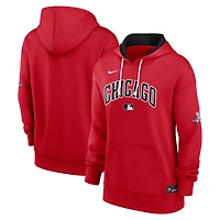 Women's Nike Red Chicago White Sox 2025 City Connect Authentic Collection Therma-FIT Hoodie