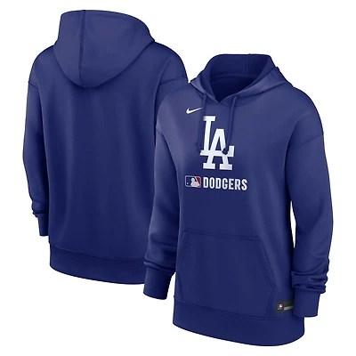 Women's Nike Royal Los Angeles Dodgers Authentic Collection Therma Hoodie