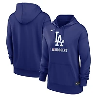 Women's Nike Royal Los Angeles Dodgers Authentic Collection Therma Hoodie