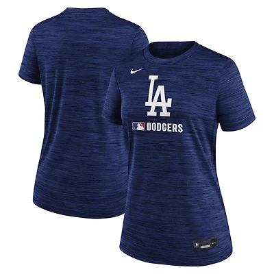 Women's Nike  Royal Los Angeles Dodgers Authentic Collection Velocity Dri-FIT T-Shirt