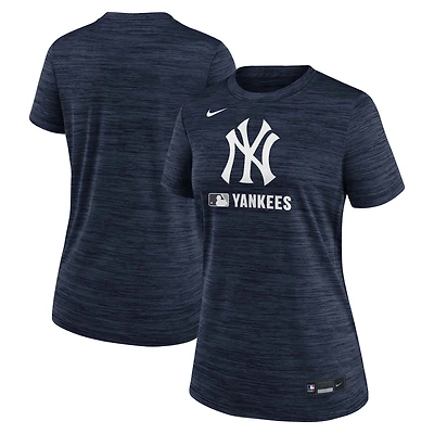 Women's Nike  Navy New York Yankees Authentic Collection Velocity Dri-FIT T-Shirt