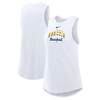 Women's Nike White Seattle Mariners City Connect Tricode High Neck Dri-FIT Tank Top