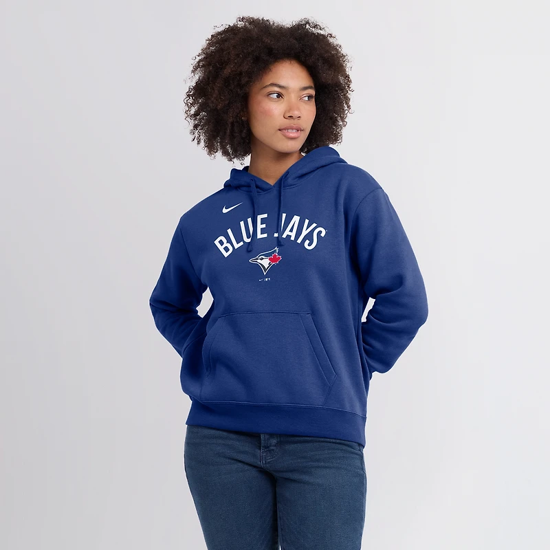 Women's Nike Royal Toronto Blue Jays Club Fleece Hoodie