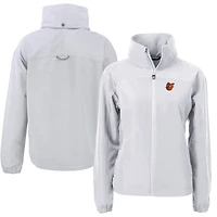 Women's Cutter & Buck Baltimore Orioles Charter Eco Recycled Full-Zip Jacket