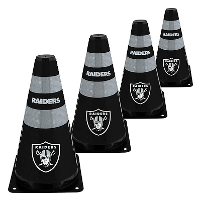 Las Vegas Raiders Four-Piece 9" Zone Cone Set