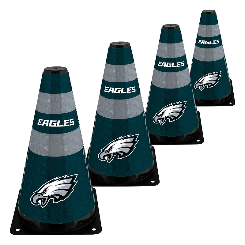 Philadelphia Eagles Four-Piece 9" Zone Cone Set