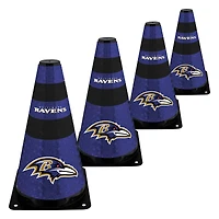 Baltimore Ravens Four-Piece 9" Zone Cone Set