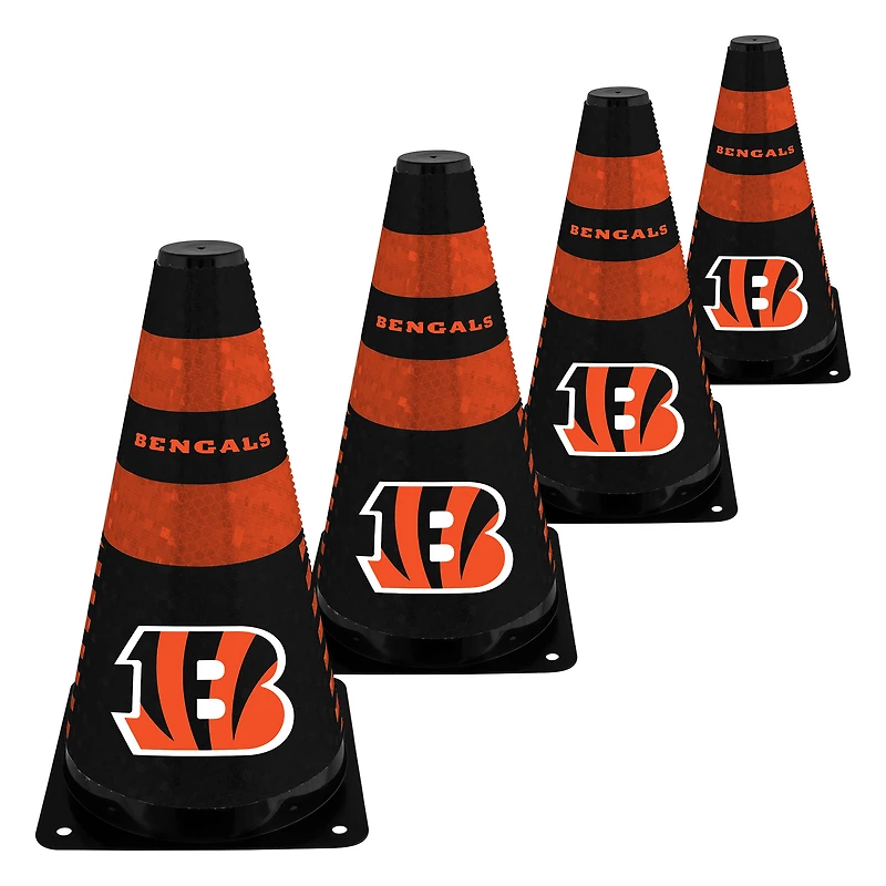 Cincinnati Bengals Four-Piece 9" Zone Cone Set