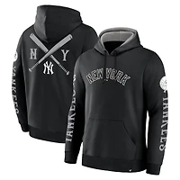 Men's Fanatics  Black New York Yankees Big City Legacy Fleece Pullover Hoodie