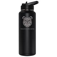 The Memory Company Black North Carolina A&T Aggies 34oz. Personalized Team Logo Direct Print Quencher Bottle