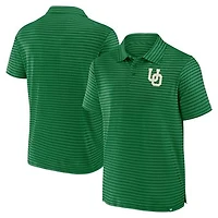Men's Fanatics Green Oregon Ducks Victory Calls Stripe Polo