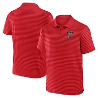 Men's Fanatics Red Texas Tech Red Raiders Victory Calls Stripe Polo