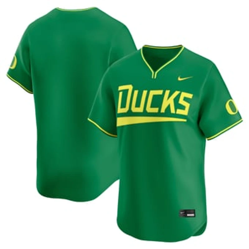 Men's Nike Oregon Ducks Baseball Limited Jersey