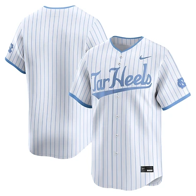Men's Nike White North Carolina Tar Heels College Limited Baseball Jersey