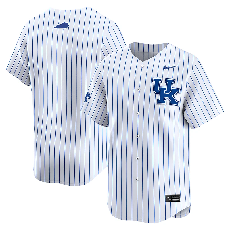 Men's Nike White Kentucky Wildcats College Limited Baseball Jersey