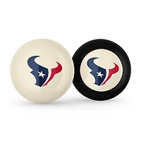 Imperial Houston Texans Logo Cue Ball & 8 Ball Combo Set
