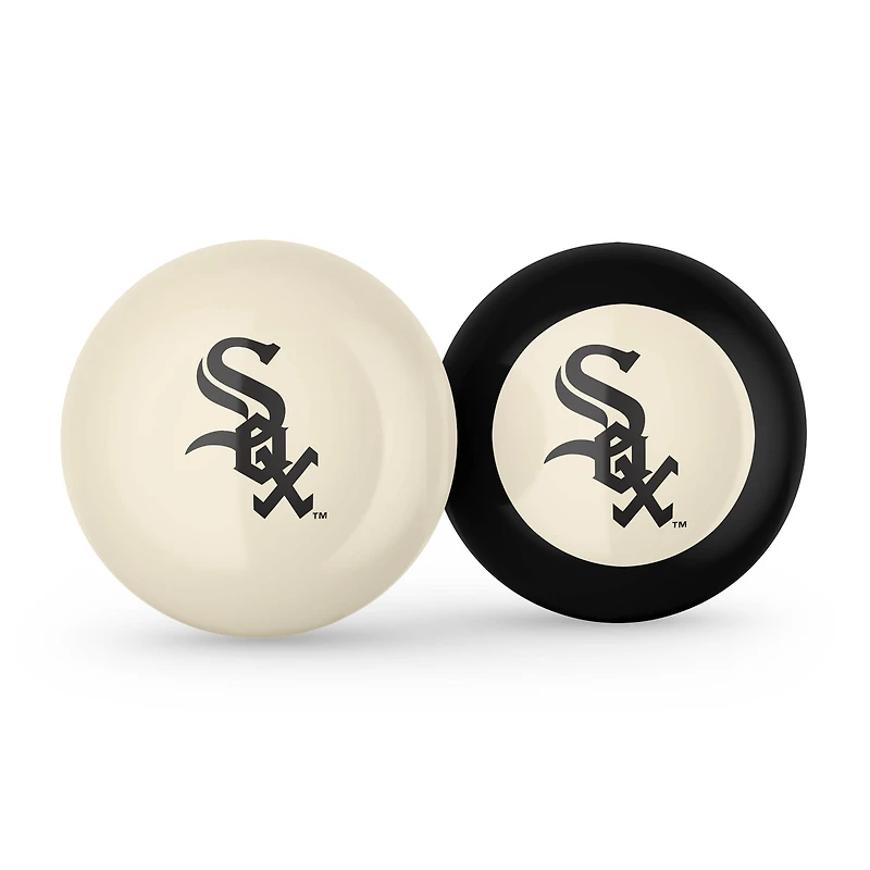 Imperial Chicago White Sox Logo Cue Ball & 8 Ball Combo Set