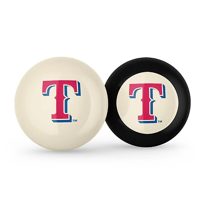 Imperial Texas Rangers Logo Cue Ball & 8 Ball Combo Set
