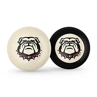 Imperial Georgia Bulldogs Logo Cue Ball & 8 Ball Combo Set