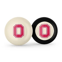 Imperial Ohio State Buckeyes Logo Cue Ball & 8 Ball Combo Set