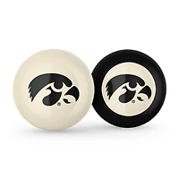Imperial Iowa Hawkeyes Logo Cue Ball & 8 Ball Combo Set