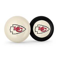 Imperial Kansas City Chiefs Logo Cue Ball & 8 Ball Combo Set