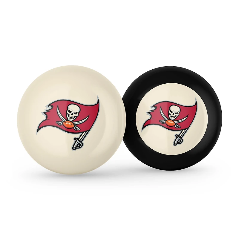 Imperial Tampa Bay Buccaneers Logo Cue Ball & 8 Ball Combo Set