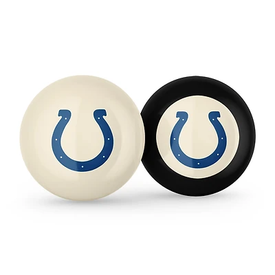 Imperial Indianapolis Colts Logo Cue Ball & 8 Ball Combo Set