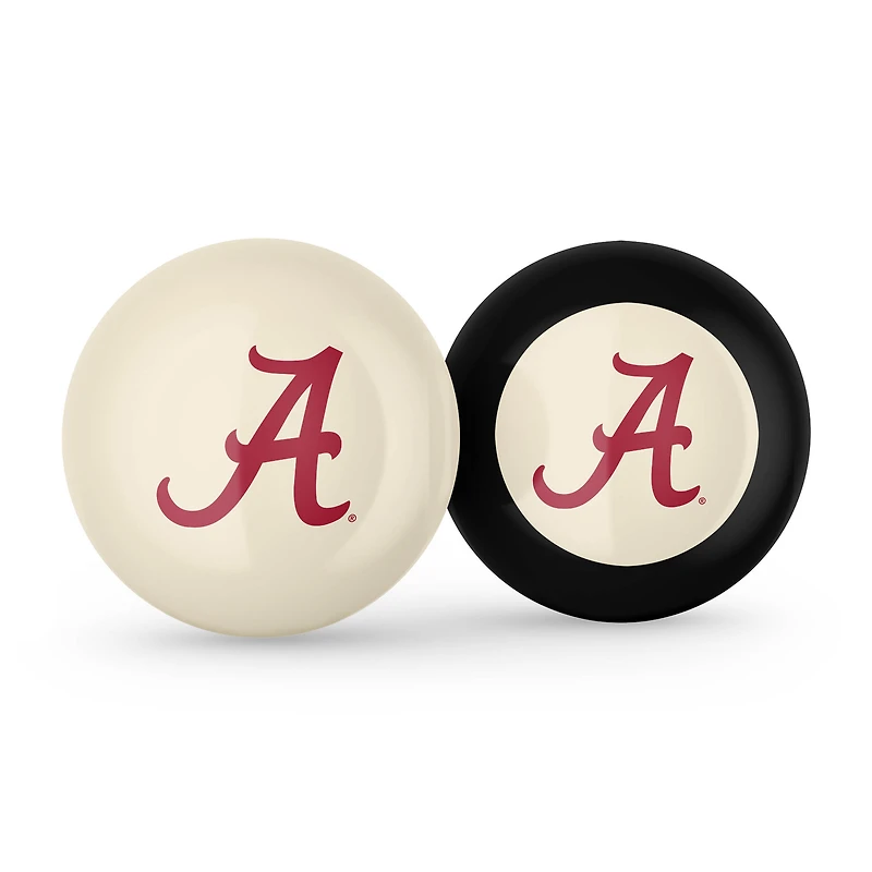 Imperial Alabama Crimson Tide Logo Cue Ball & 8 Ball Combo Set