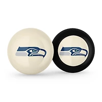 Imperial Seattle Seahawks Logo Cue Ball & 8 Ball Combo Set