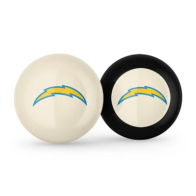 Imperial Los Angeles Chargers Logo Cue Ball & 8 Ball Combo Set