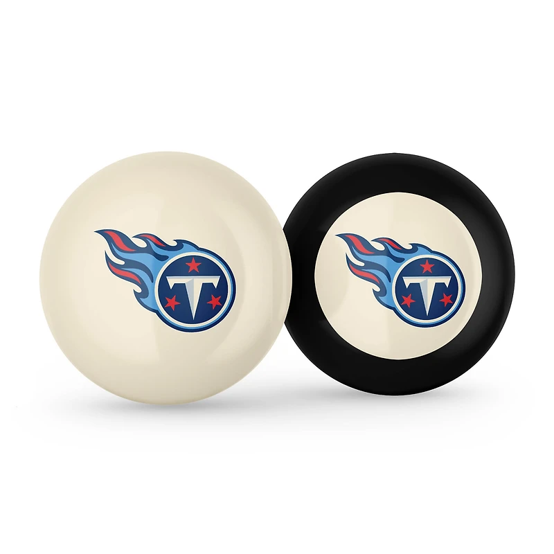 Imperial Tennessee Titans Logo Cue Ball & 8 Ball Combo Set