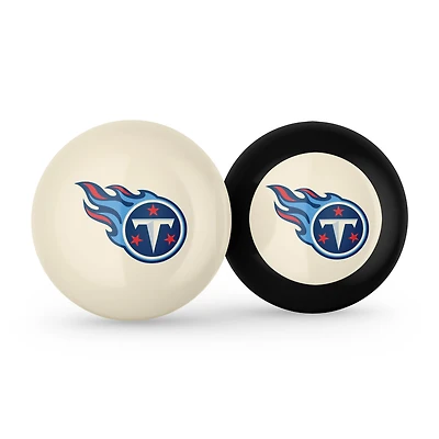 Imperial Tennessee Titans Logo Cue Ball & 8 Ball Combo Set