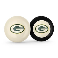 Imperial Green Bay Packers Logo Cue Ball & 8 Ball Combo Set