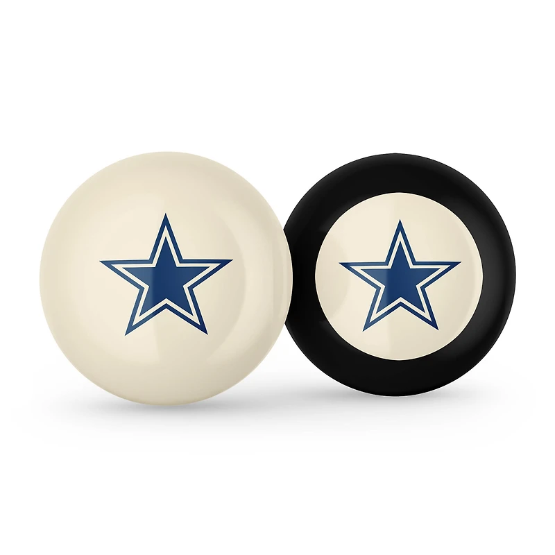 Imperial Dallas Cowboys Logo Cue Ball & 8 Ball Combo Set