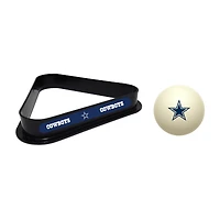 Imperial Dallas Cowboys Cue Ball & Rack Set