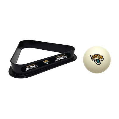 Imperial Jacksonville Jaguars Cue Ball & Rack Set