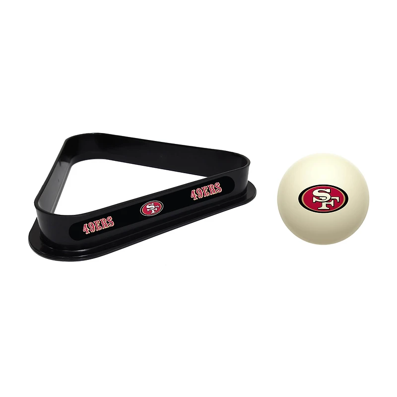 Imperial San Francisco 49ers Cue Ball & Rack Set