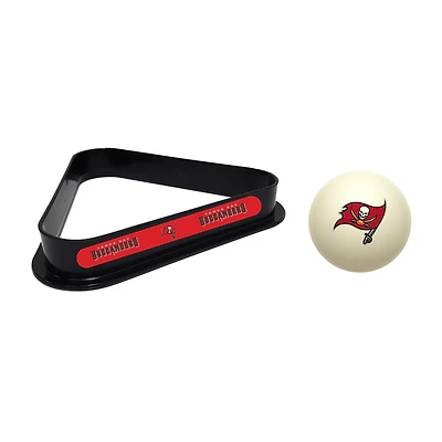 Imperial Tampa Bay Buccaneers Cue Ball & Rack Set