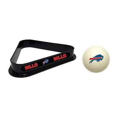 Imperial Buffalo Bills Cue Ball & Rack Set