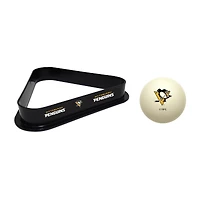 Imperial Pittsburgh Penguins Cue Ball & Rack Set