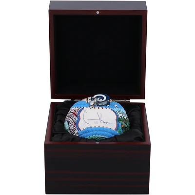 Cooper Kupp Los Angeles Rams Autographed Baseball - Art by Charles Fazzino - NB38107303