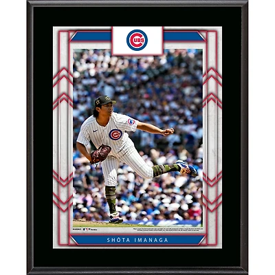 Shōta Imanaga Chicago Cubs 10.5" x 13" Sublimated Player Plaque