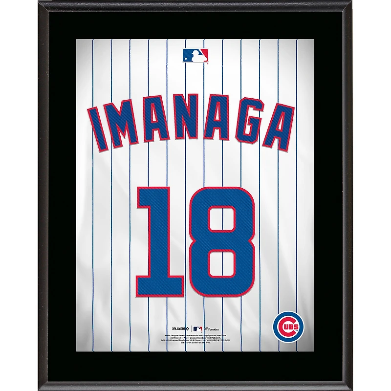 Shōta Imanaga Chicago Cubs 10.5" x 13" Jersey Number Sublimated Player Plaque