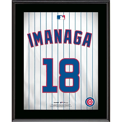 Shōta Imanaga Chicago Cubs 10.5" x 13" Jersey Number Sublimated Player Plaque