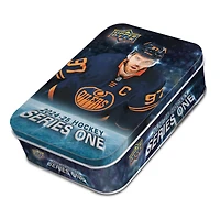 2024/25 Upper Deck Series 1 Hockey Factory Sealed Retail Tin