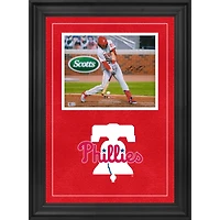 Alec Bohm Philadelphia Phillies Autographed Deluxe Framed 8" x 10" Hitting Photograph