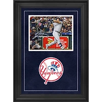 Jasson Domínguez New York Yankees Autographed Deluxe Framed 8" x 10" Home Run Photograph